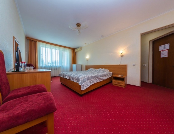 Стандарт двухместный без балкона (корпус 1/ этаж 4) - Санаторий «Парус» Анапа