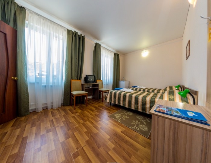 Стандарт двухместный без балкона (корпус 6) - Санаторий «Парус» Анапа