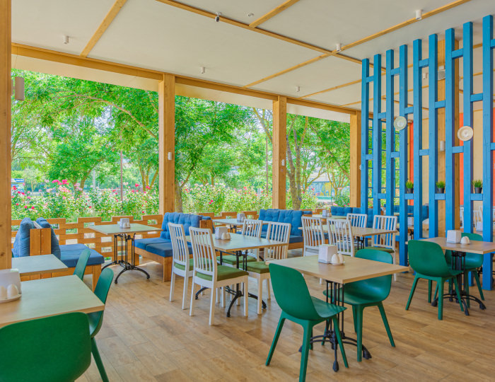 Кафе у амфитеатра - Санаторий «Парус» Анапа